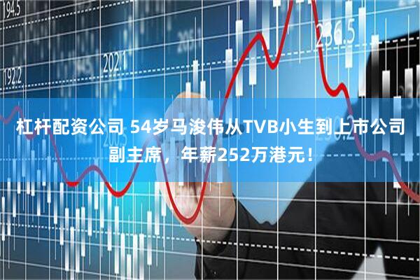 杠杆配资公司 54岁马浚伟从TVB小生到上市公司副主席，年薪252万港元！